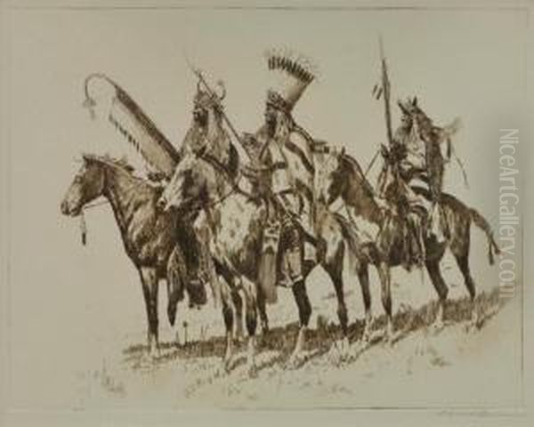 A Blackfoot Chief #2 - view 1