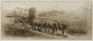 Emigrant Train by John Edward Borein