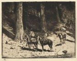 Conquistadores Entering California by John Edward Borein