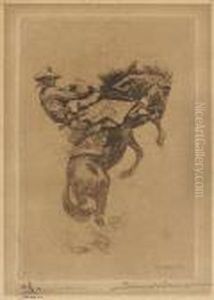 Bucking Horse by John Edward Borein