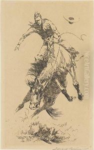 New Bucking Horse. by John Edward Borein