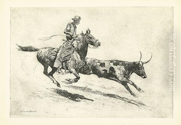 Headin' A Steer, No 2. - view 1