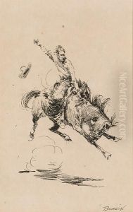 Bronco Buster by John Edward Borein
