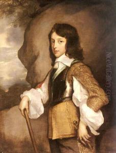 Portrait of Henry Stuart, Duke of Gloucester (1640-1660), When A Boy by Adriaen Hanneman