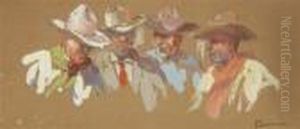 Cowboy Study by John Edward Borein