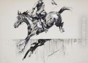 Pinto Bolting by John Edward Borein