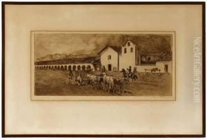 Mission Santa Ines, No. 2 by John Edward Borein
