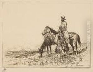Chuckline Rider; Pack Outfit; Californiavaqueros by John Edward Borein