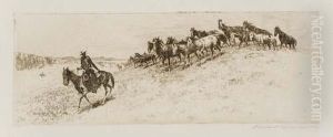 Saddle Bunch by John Edward Borein