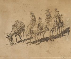 Grass Hunters, No. 1; End Of The Race by John Edward Borein