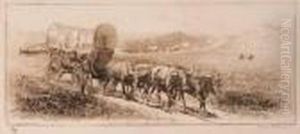 Title: Emigrant Train by John Edward Borein