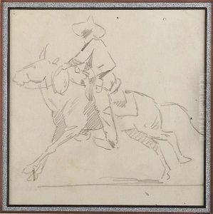 Figure On Horseback