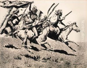 War Party On The Move by John Edward Borein