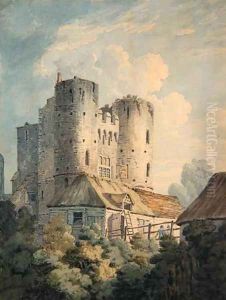 Saltwood Castle by Thomas Hearne