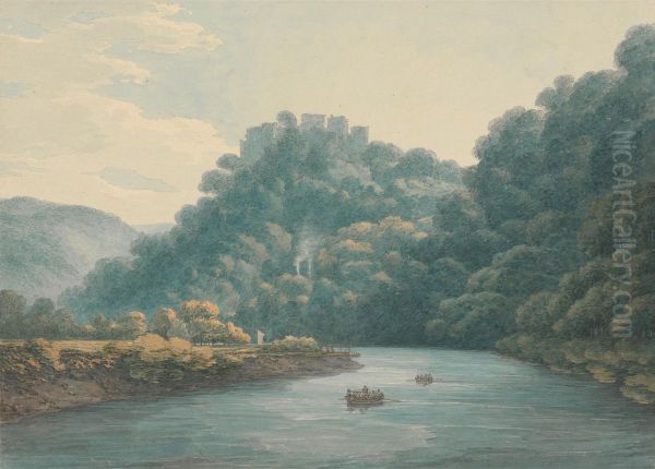 Goodrich Castle on the Wye - view 1