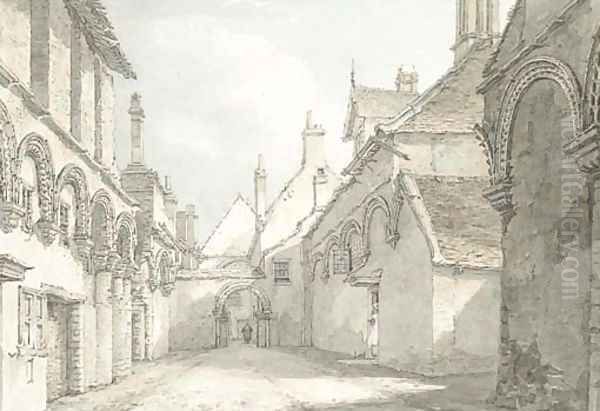The infirmary chapel, Ely, looking East - view 1