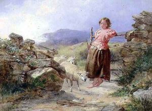 The Little Shepherdess by Isaac Henzell