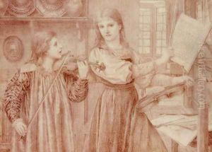 The Duet by Henry Holiday