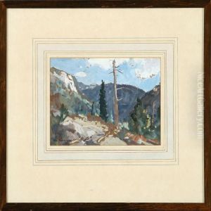 Landscape From Grand Canyon by Carl Oscar Borg