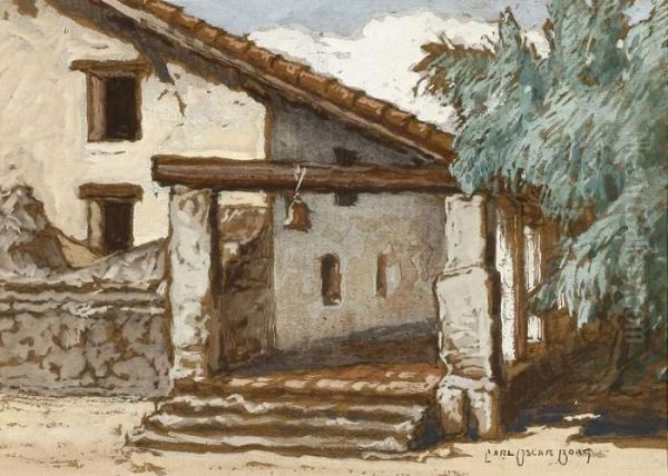 Entrance To An Old Convent In Santa Barbara - view 1