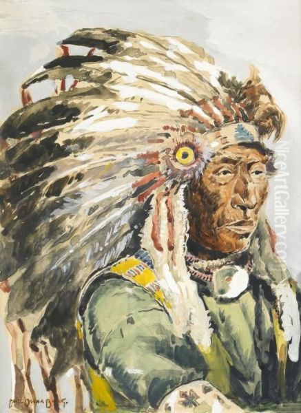 Blackfoot Indian - view 1