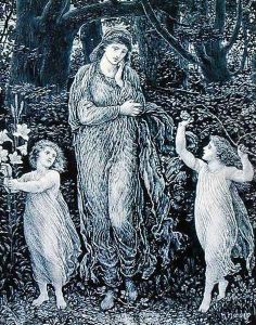 The Bonnie Bairns by Henry Holiday