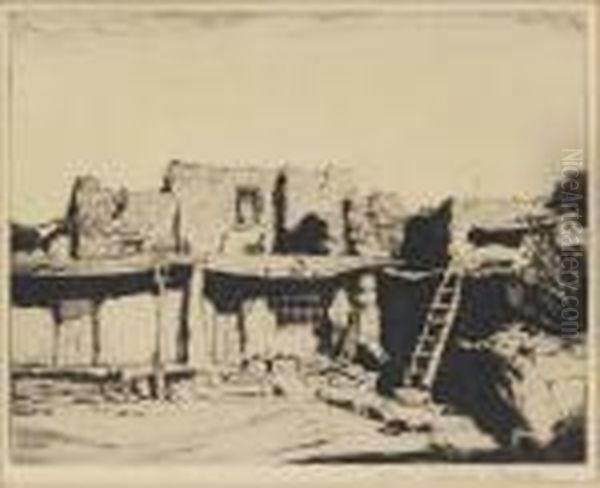 Hopi Houses, Walpi, Arizona - view 1