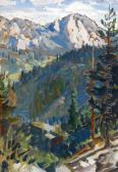 Berglandskap - Motiv Fran Nordamerika - view 1