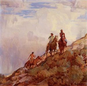 In Navajo Land by Carl Oscar Borg