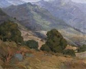 Mountains Behind Carpinteria by Carl Oscar Borg
