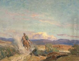 The Range Ride by Carl Oscar Borg