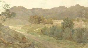 A view in the Lake District by Henry Holiday