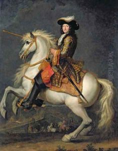 Equestrian Portrait of Louis XIV 1638-1715