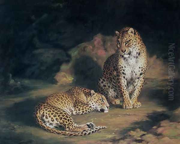 A Pair of Leopards - view 1