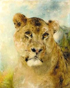 Head of a Lioness