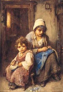 The Cottage Home by John Henry Henshall