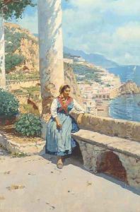 Along the Amalfi coast by Bernard Hay