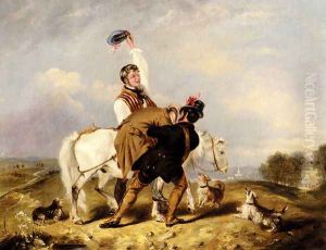 Returning From The Fair by Charles Hancock