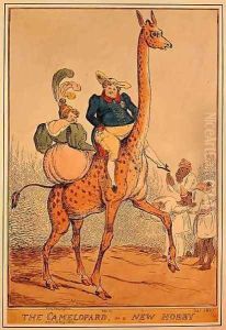 The Camelopard or a New Hobby by William Heath