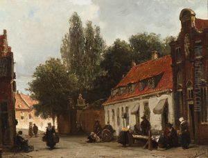 Street Scene by Johannes Bosboom