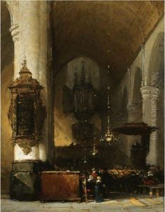 Interior Of The Grote Kerk, Leiden
