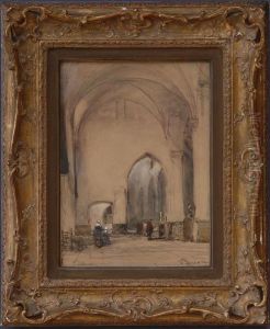 Church Interior by Johannes Bosboom