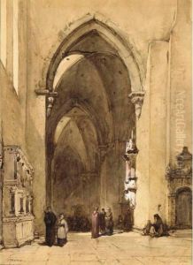 Church Interior Trier by Johannes Bosboom