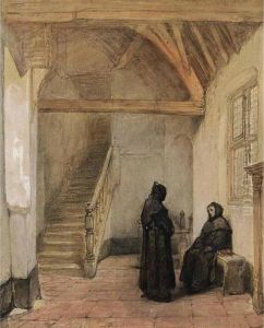 'in Het Klooster Te Boxmeer' by Johannes Bosboom