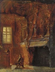 Consistorie Kamer - A Study by Johannes Bosboom