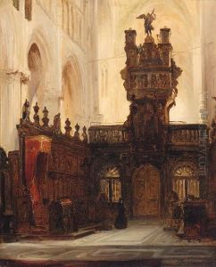 The Choir Stalls by Johannes Bosboom