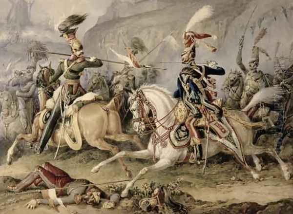 The Cavalry Battle - view 1