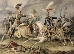 The Cavalry Battle by William Heath