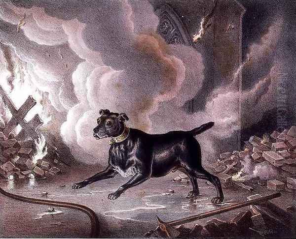 The London Firemans Dog - view 1
