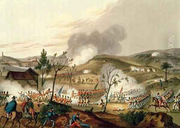 The Battle of Waterloo - view 1